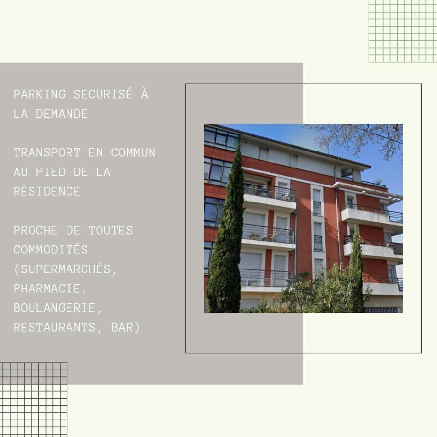 Bel Appartement Contemporain Proche Des Commodites Toulouse Exteriér fotografie